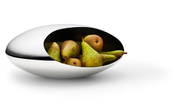 Obstschale Cocoon Philippi aus Edelstahl - artigo.at