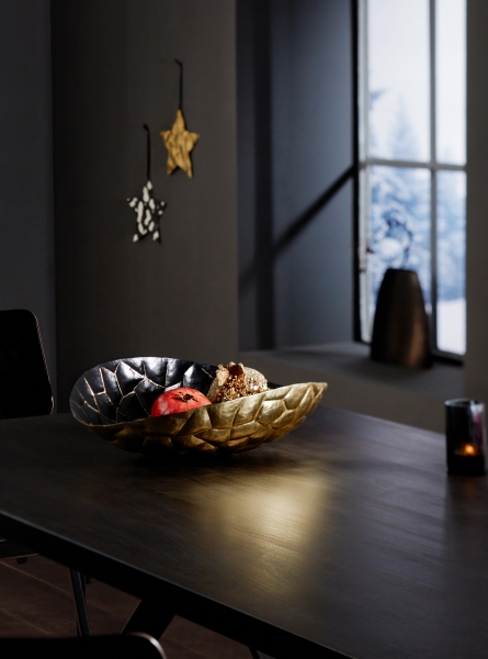 Deko Schale Obstschale schwarz gold Philippi online kaufen - artigo.at