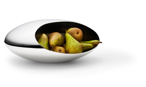 Obstschale Cocoon Philippi aus Edelstahl - artigo.at