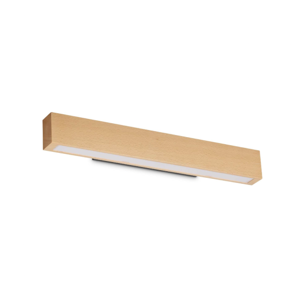 Wandlampe Craft Naturholz Länge 60 cm - artigo.at